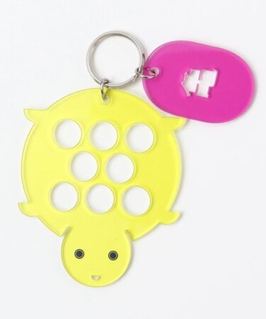 【カヤ】民芸アクリルキーホルダー