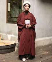 【カヤ】和の狭衣ワンピース