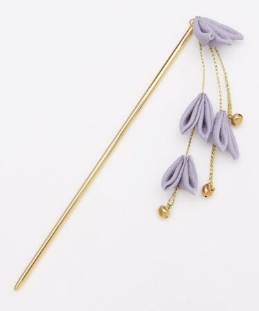 【カヤ】花平つまみかんざし