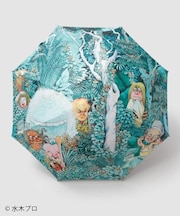 【カヤ】【遮光率90%以上】日傘《水木しげる》