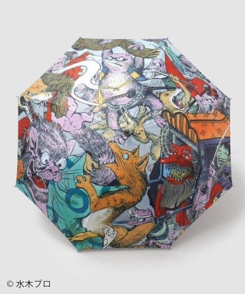 カヤ】【遮光率90%以上】日傘《水木しげる》｜カヤの通販｜&mall