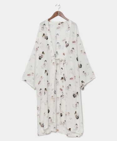 【カヤ】【ＵＶカット加工】浮世絵羽織