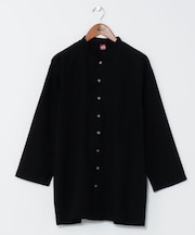 【カヤ】麻の書生メンズシャツ