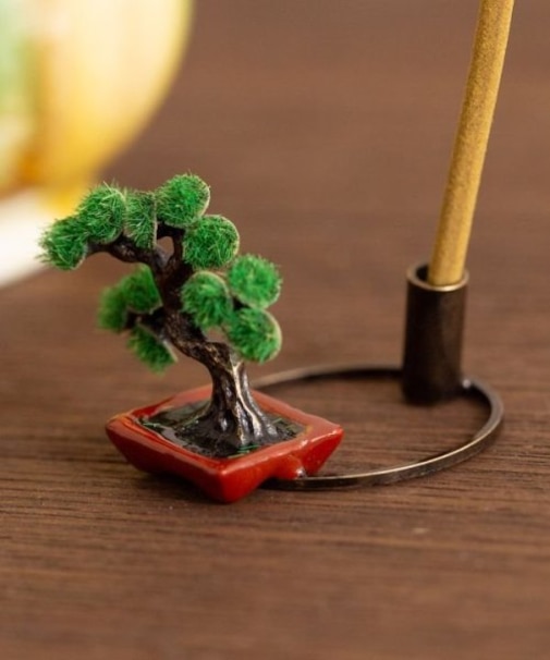 【カヤ】和の伝統お香立て