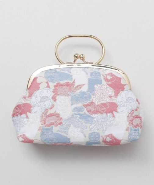 【カヤ】猫花リング手付きがま