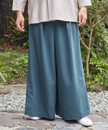 【カヤ】隠れ色袴メンズパンツ