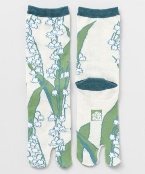 【カヤ】鈴蘭の足袋（23-25cm）