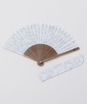 【カヤ】むら染め扇子