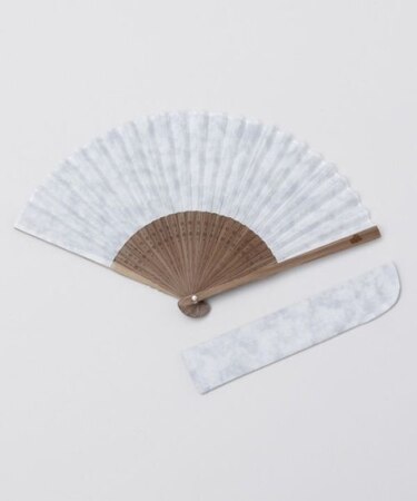 【カヤ】むら染め扇子