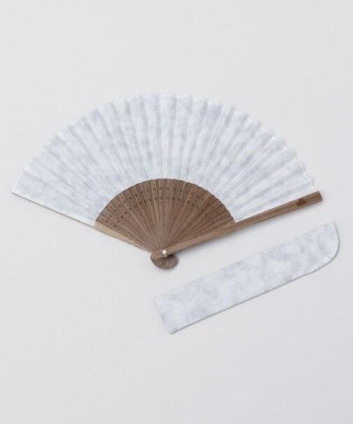 【カヤ】むら染め扇子