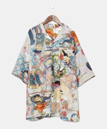 【カヤ】浮世色メンズシャツ