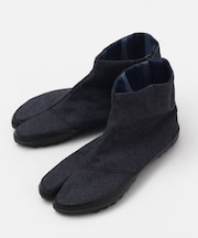 【カヤ】デニムみいと織地下足袋