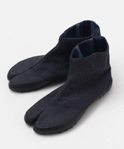 【カヤ】デニムみいと織地下足袋
