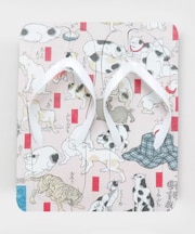 【カヤ】浮世絵足袋型ビーチサンダル(27-28cm )