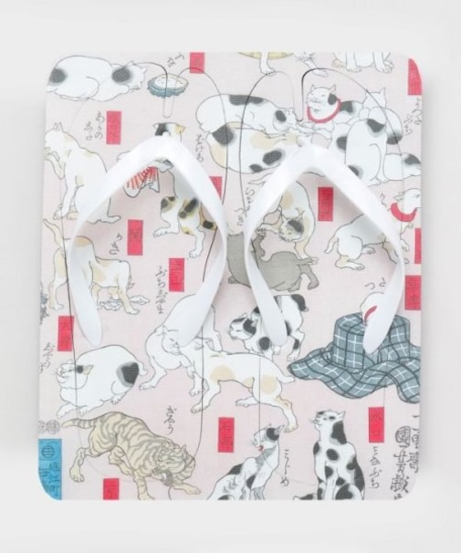【カヤ】浮世絵足袋型ビーチサンダル(27-28cm )