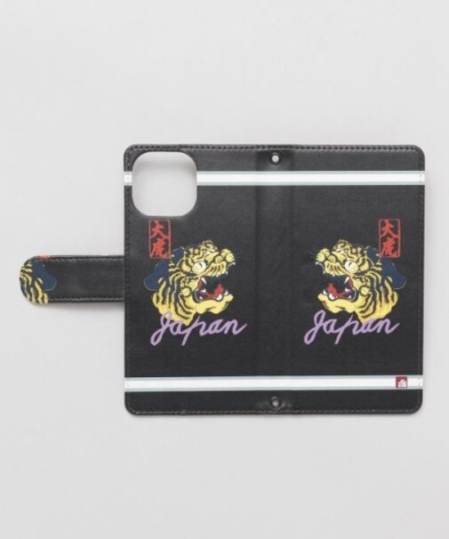 【カヤ】[iPhone13/14/15]スマホ手帳包み