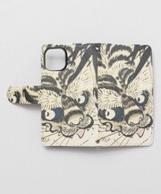 【カヤ】[iPhone13/14/15]スマホ手帳包み