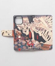 【カヤ】[iPhone13/14/15]スマホ手帳包み