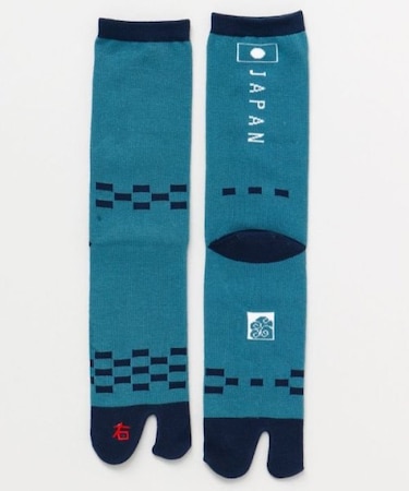 【カヤ】日の丸左右足袋（25-28cm）