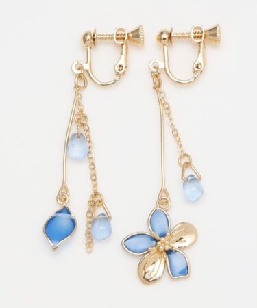 【カヤ】花冥利イヤリング