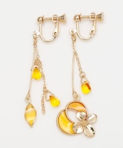 【カヤ】花冥利イヤリング