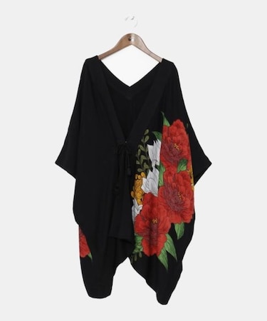 【カヤ】【ＵＶカット加工】花柳ならい羽織