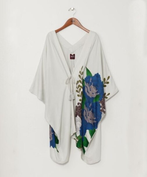 【カヤ】【ＵＶカット加工】花柳ならい羽織