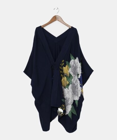 【カヤ】【ＵＶカット加工】花柳ならい羽織