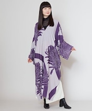 【カヤ】花影ワンピース