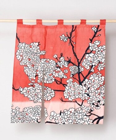 【カヤ】花見中暖簾