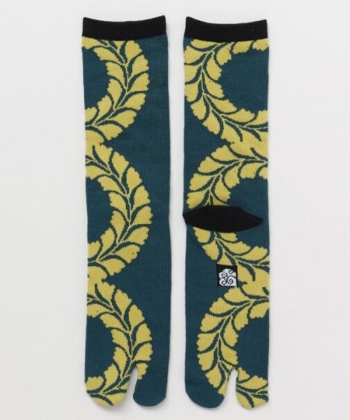 【カヤ】藤輪納戸足袋（25-28ｃｍ）