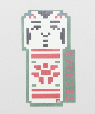 【カヤ】民芸ドットステッカー