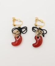 【カヤ】勾玉結びイヤリング