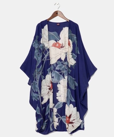 【カヤ】【UVカット加工】華めき羽織