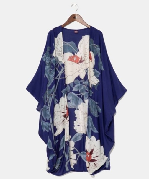 【カヤ】【UVカット加工】華めき羽織