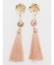 【カヤ】桔梗和玉ピアス