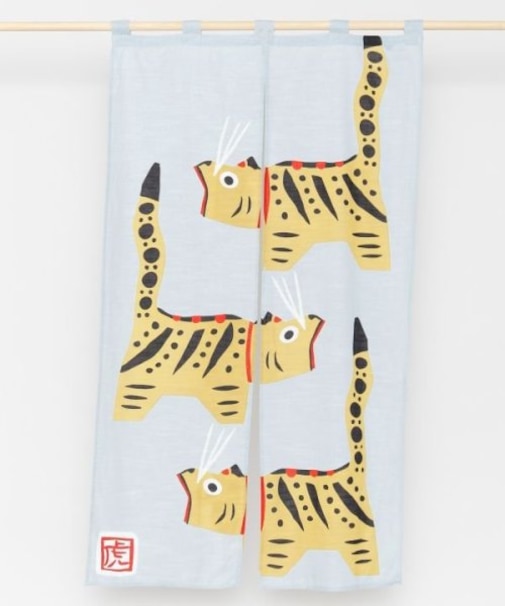 【カヤ】民芸の長暖簾