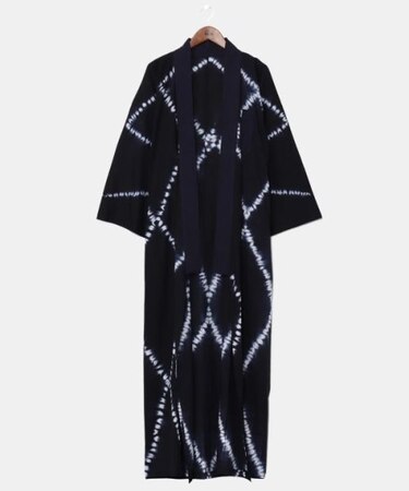 【カヤ】【ＵＶカット加工】爽涼メンズ長丈羽織