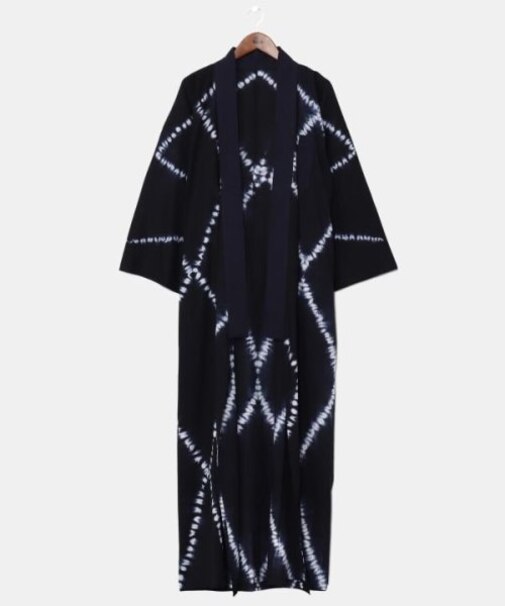 【カヤ】【ＵＶカット加工】爽涼メンズ長丈羽織