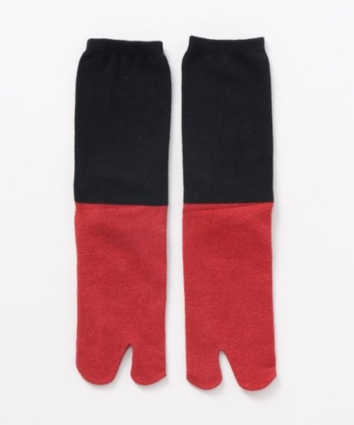 【カヤ】【麻混】合わせ足袋（23-25cm）