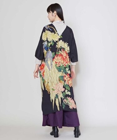 【カヤ】花鳥ワンピース