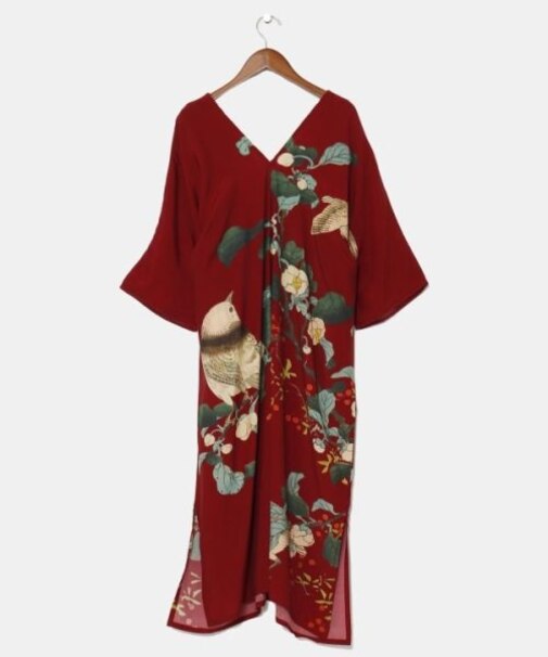 【カヤ】花鳥ワンピース