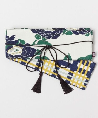 【カヤ】文様帯ベルト《リバーシブル》