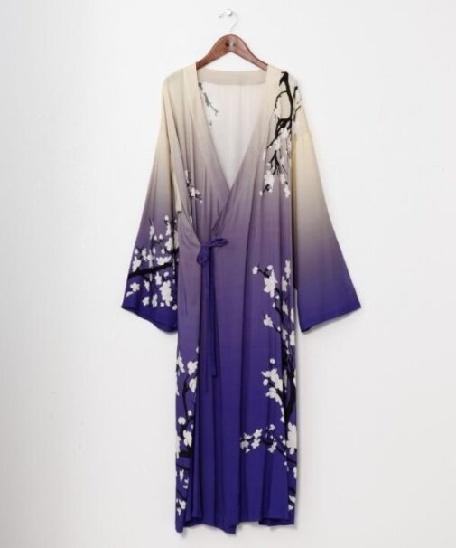 【カヤ】【UVカット加工】梅美し（うめいつし）羽織