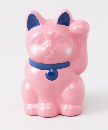 【カヤ】彩りほっぺ招き猫　３号