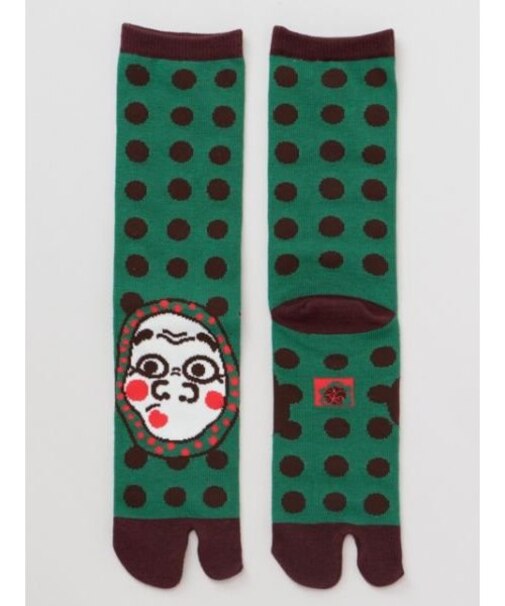 【カヤ】おかめひょっとこ足袋（25-28cm）