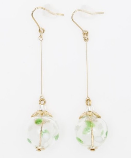 【カヤ】揺れヨーヨーピアス