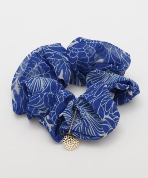 【カヤ】花ふくれシュシュ