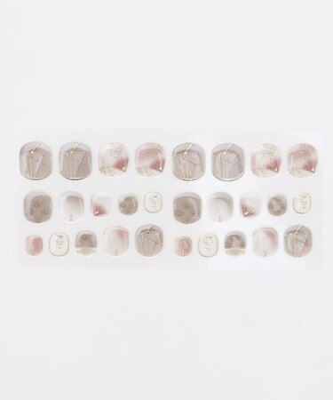 【カヤ】にじみ淡色ネイルシール