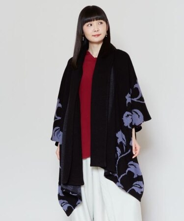 【カヤ】蔦蔓（つたかずら）ニット羽織